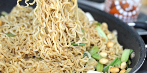 Ramen Noodles with Peanut Sauce