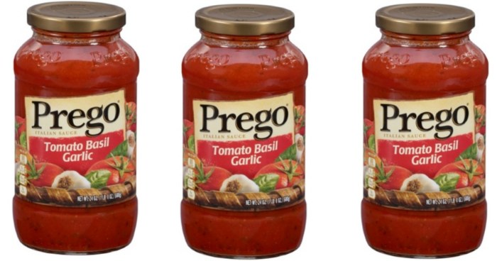 Prego sauce