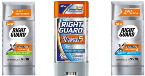 Right Guard Xtreme Defense