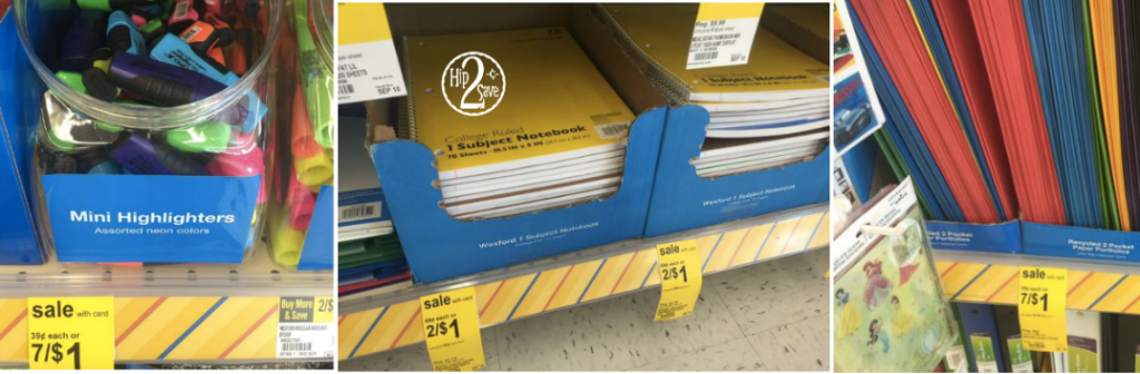 School Supply Deals 