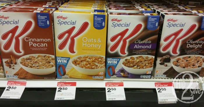 Special K Cereal at Target Hip2Save