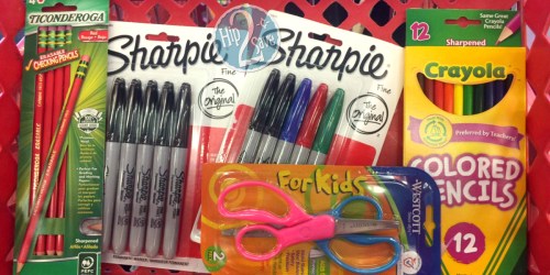 Staples: Sharpie Marker 5-Packs 70¢, Crayola Colored Pencils 12-Count Only 45¢ & More