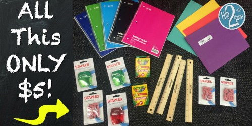 Score Over 20 School Supplies ✏️ for $5 at Staples…