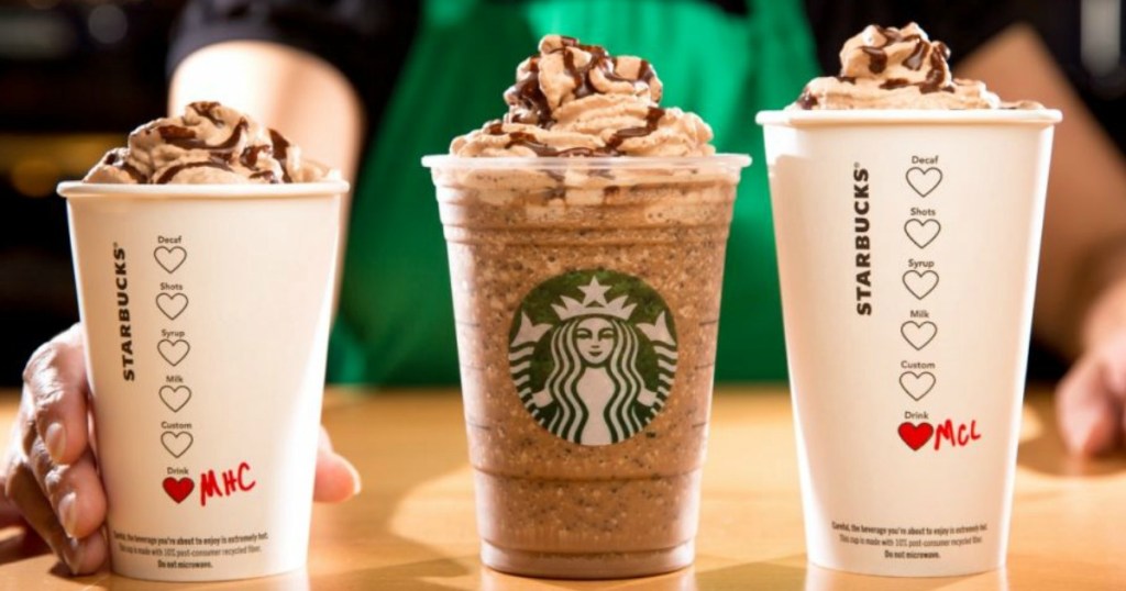 Starbucks drinks