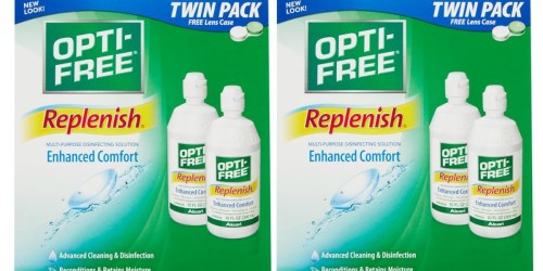 Wear Contacts? Score BIG Savings on OptiFree Replenish Twin Packs at Target