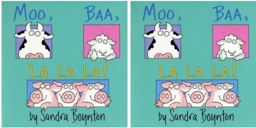 Amazon: Moo, Baa, La La La Board Book ONLY $2.75 (Love this Book)