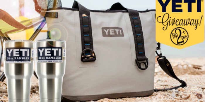 Don’t Miss This Hip2Save Giveaway! Enter to Win Yeti Cooler & 2 Tumblers ($500+ Value)