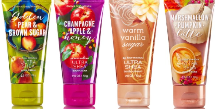 Bath & Body Works: Travel Size Body Creams ONLY $2.50 Each (Regularly $6)