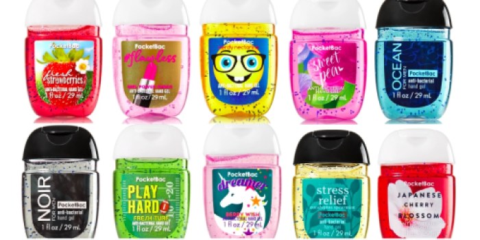 Bath & Body Works: Free Shipping w/ $25 Order = PocketBac Hand Sanitizers $1 Each Shipped