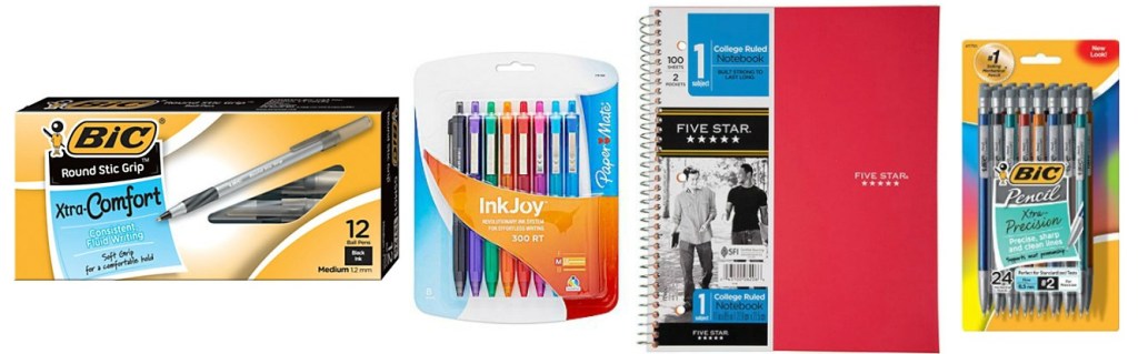 Bic, PaperMate, Five Star & More