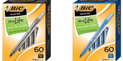 Amazon & Staples: SIXTY BIC Ball Point Pens Only $4 (Just 7¢ Per Pen!)