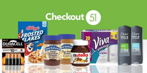 Checkout 51: New Cash Back Offers onlineing 8/11 (Save on Nutella, Kellogg’s, Duracell & More)