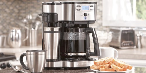 Very Highly Rated Hamilton Beach 2-Way Brewer Only $45 (Regularly $89.99)