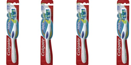 Walgreens: Colgate 360° Toothbrushes Only 25¢ Each (After Register Reward)