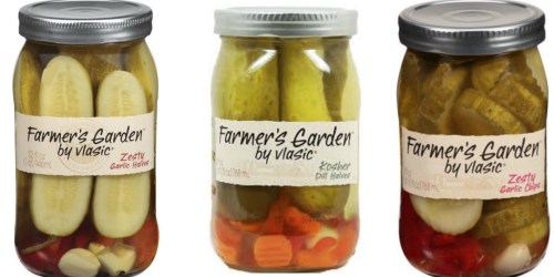 High Value $1/1 Vlasic Farmer’s Garden Pickles Coupon = Only $1.35 Per Jar at Target