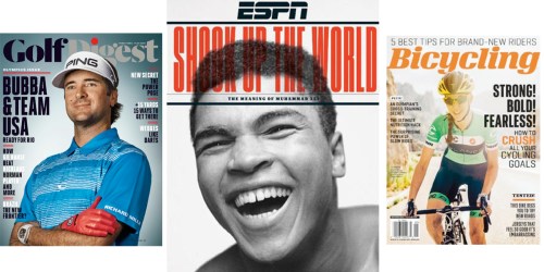 Shop the Weekend Magazine Sale! Save on Golf Digest, ESPN, Bicycling & More