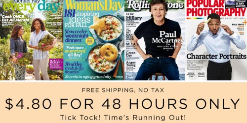 Magazine Subscriptions Only $4.80 Per Year (ESPN, Rachael Ray, Rolling Stone & More)