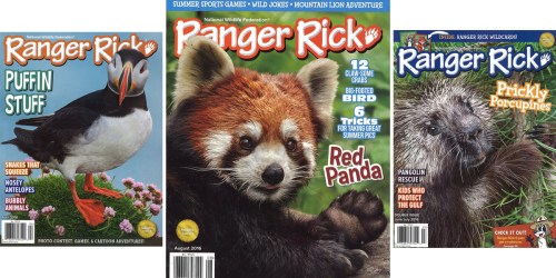 Ranger Rick Magazine As Low As $9.50 Per Year w/ NO Auto Renewal (Just 95¢ Per Issue Shipped)