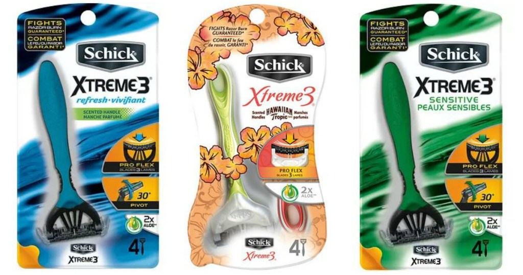 Schick Xtreme3 Razors