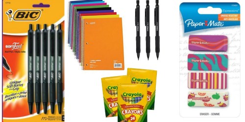 Staples: Back to School Deals Starting August 21st (FREE BIC Pens, 17¢ Notebooks & More)