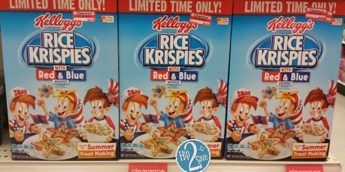 Target: Kellogg’s Rice Krispies Cereal Possibly Only 64¢ Each (+ Watch for Target Coupon Booklet)