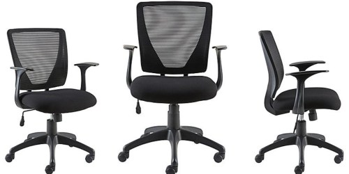 Staples: Mesh Back Office Chair Only $9.99 (Regularly $109.99)