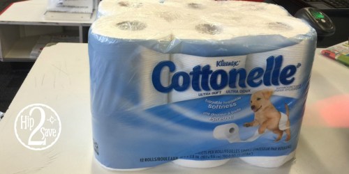 Staples: *HOT* Cottonelle Toilet Paper 12-Rolls as Low as $2 (In-Store Only)