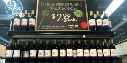 Whole Foods Market: Bottles of Three Wishes Wine Possibly ONLY $2.99 Each + More