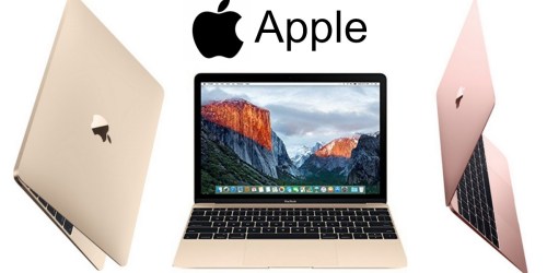 Amazon: Apple MacBook 12-Inch Laptop with Retina Display Just $1,200.92 (Newest Version!)