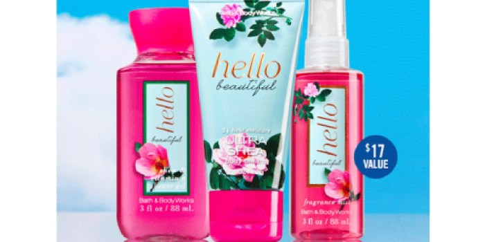 Bath & Body Works: FREE Fun Size Trio ($17 Value) w/ Any Online Purchase