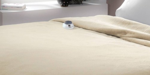 Target: Twin Size Serta Luxe Plush Heated Warming Blanket Only $38 Shipped (Regularly $53)