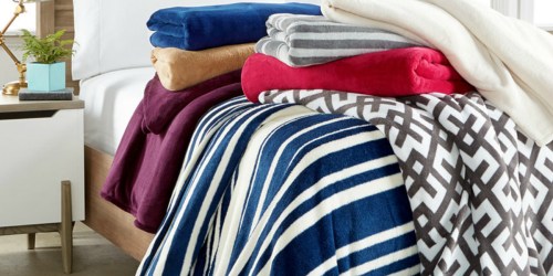 Macy’s.online: $20 Off $50 Purchase = 2 Soft Fleece Blankets & 2 Tommy Hilfiger Pillows Just $31.56