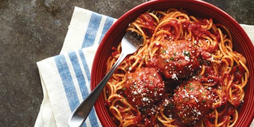 Carabbas Italian Grill: Buy ANY Spaghetti Entrée, Take One Spaghetti & Meatball Entrée Home FREE