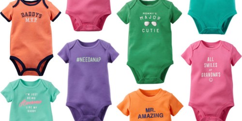 JCPenney: $10 Off $25 Purchase = Carter’s Baby Bodysuits Only $3.07 Each (Regularly $12)