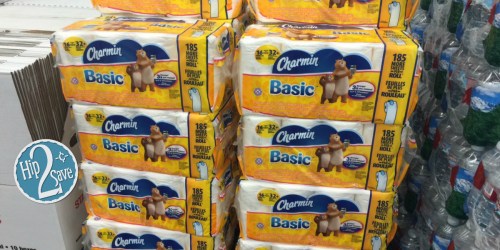 Staples: *HOT* Charmin Basic Bath Tissue 16 BIG Rolls Just $3 (Regularly $9.99)