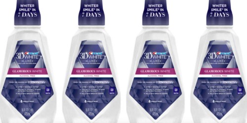 Walgreens: TWO FREE Crest 3D White Mouthwash After Register Reward (Starting 9/18)