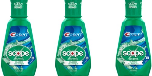 NEW $2 Off Crest Coupon = Better Than FREE Mouthwash At Walgreens (After Register Reward)