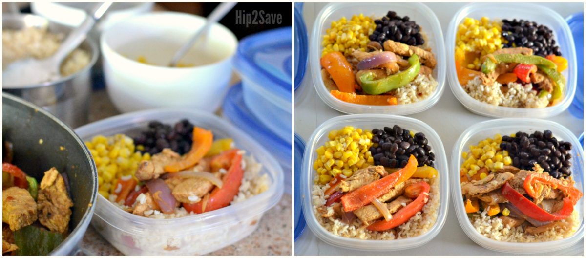 easy meal prep idea skillet fajitas