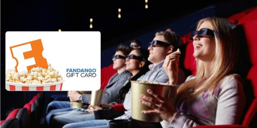 Staples: $25 Fandango eGift Card Only $20