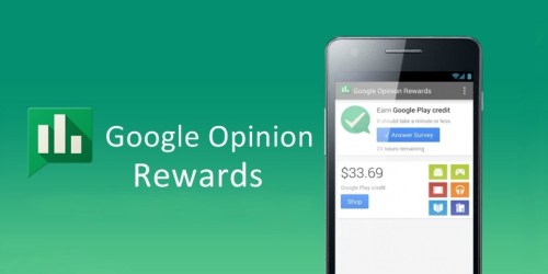 Google Opinion Rewards App: Share Your Opinions = Free Google Play Credits