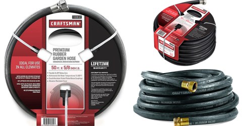 Sears: Craftsman 50′ All-Rubber Garden Hose Only $19.99 (Regularly $34.99)