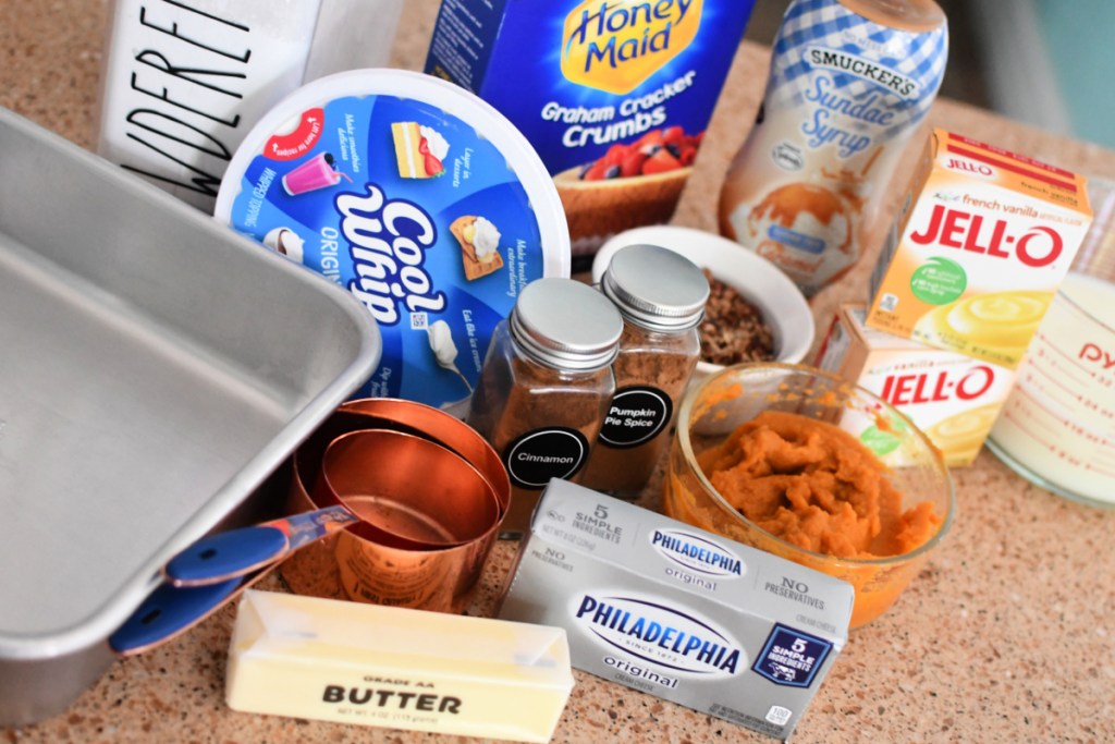 ingredients for pumpkin delight