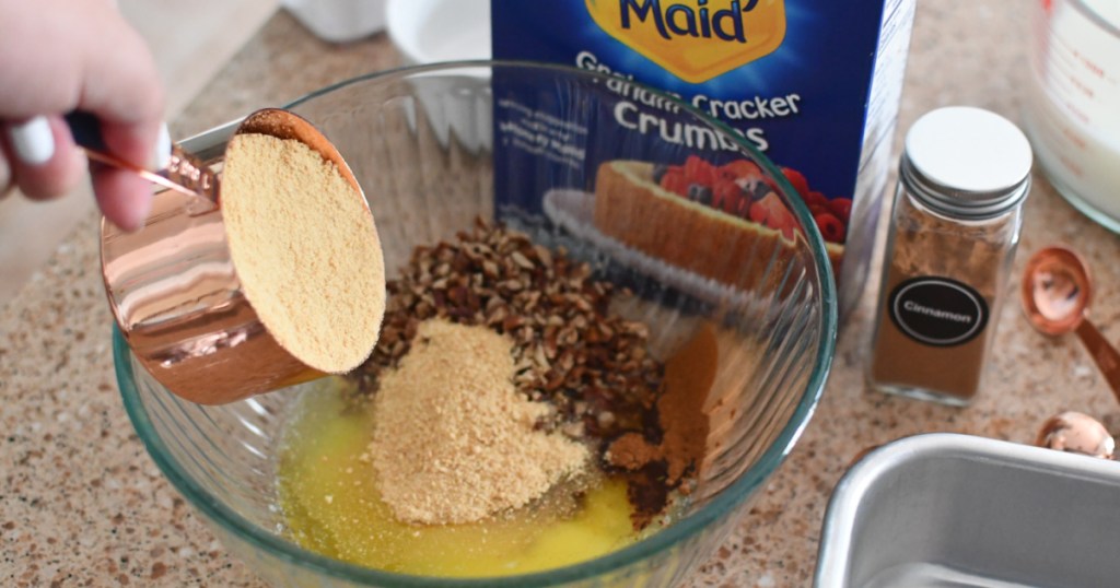 making a pecan crust