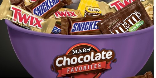 Amazon: MARS Chocolate Fun Size Candy Bars Variety Mix 33.9-Ounce Bag Only $5.79 Shipped