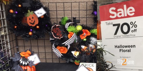 Michael’s: 70% OFF Fall & Halloween Doorbusters Today Only (Wreaths, Arrangements & More)