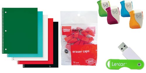 Office Depot/OfficeMax: Back to School Deals Starting 9/4 (Save On Erasers, Notebooks & More)