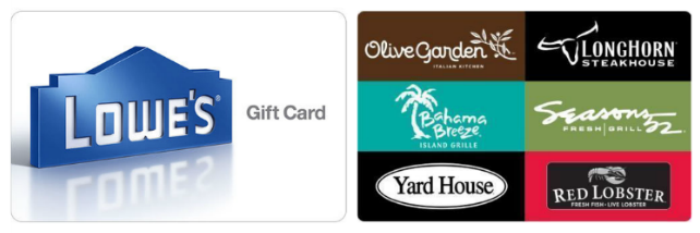 eBay Gift Cards