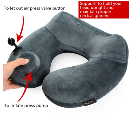 Purefly Travel Pillow 