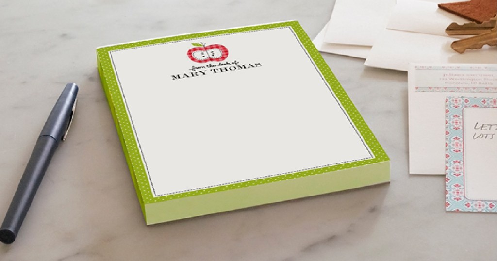 Shutterfly Notepad