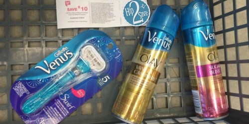 Walgreens Shoppers! Grab Better than FREE Venus Razor & 2 Shave Gels (After Register Reward)